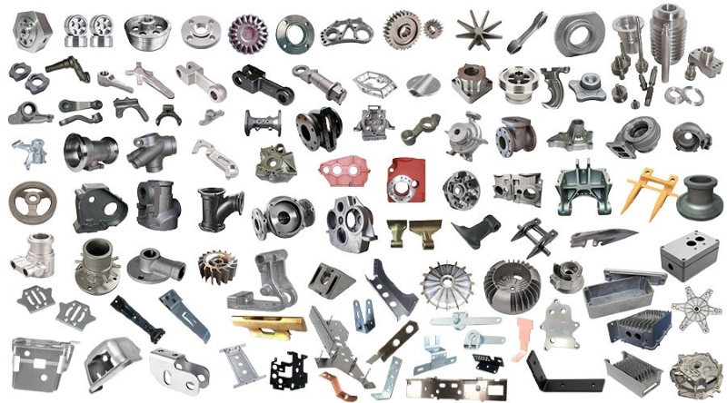 Các loại cấu kiện kim loại được gia công theo yêu cầu phổ biến