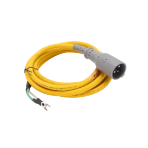 2.74 m Cord, DC, Yellow, 9ft #105070101