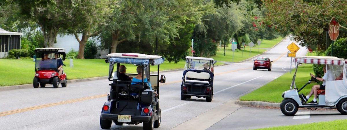 Lái xe golf ra đường (lưu thông) được không