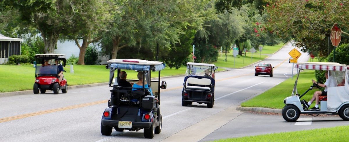 Lái xe golf ra đường (lưu thông) được không