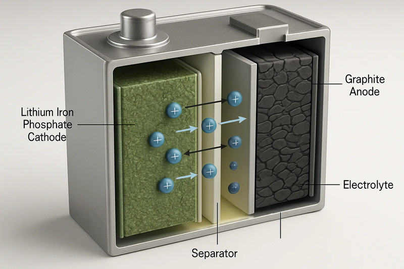 Pin Lithium Sắt Phốt Phát là gì