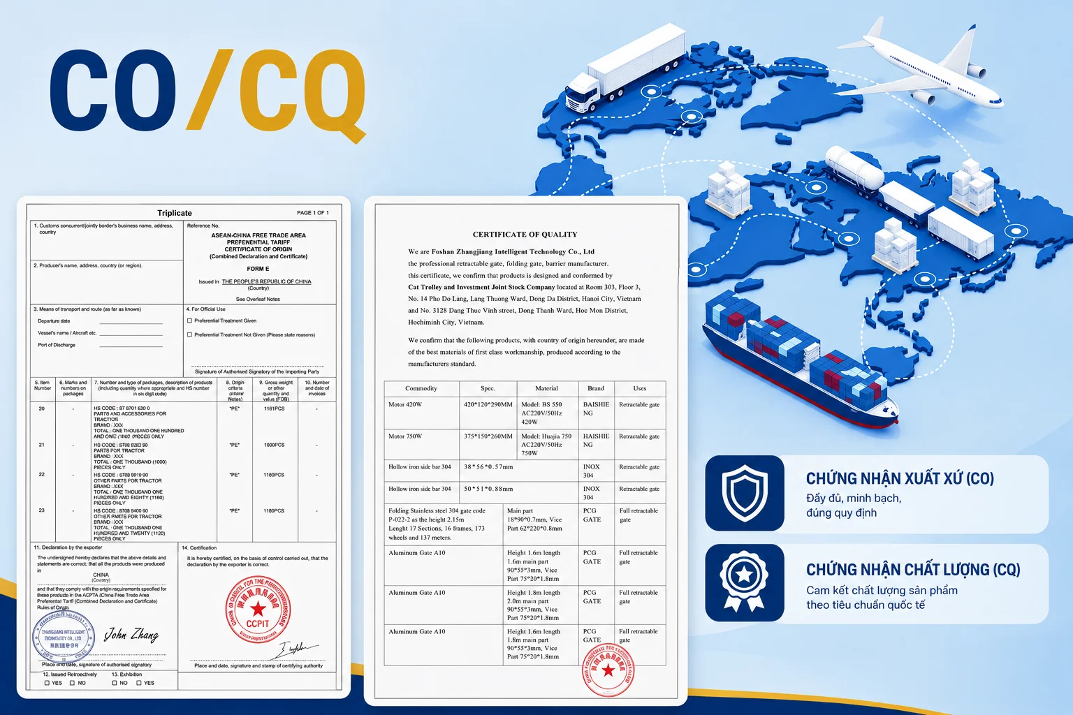 Các câu hỏi thường gặp về CO/CQ khi mua hàng 